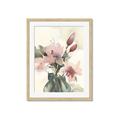 Picture of Pink Lily III _GroupedProduct_Rectangle_Portrait_Framed_Matted_