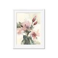 Picture of Pink Lily III _GroupedProduct_Rectangle_Portrait_Framed_Matted_