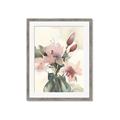 Picture of Pink Lily III _GroupedProduct_Rectangle_Portrait_Framed_Matted_