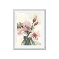 Picture of Pink Lily III _GroupedProduct_Rectangle_Portrait_Framed_Matted_