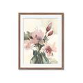 Picture of Pink Lily III _GroupedProduct_Rectangle_Portrait_Framed_Matted_
