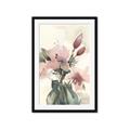 Picture of Pink Lily III _GroupedProduct_Rectangle_Portrait_Framed_Matted_