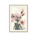 Picture of Pink Lily III _GroupedProduct_Rectangle_Portrait_Framed_Matted_