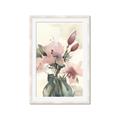 Picture of Pink Lily III _GroupedProduct_Rectangle_Portrait_Framed_Matted_