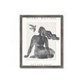 Picture of Seated Nude Woman _GroupedProduct_Rectangle_Portrait_Framed_Matted_