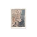 Picture of Unknown Seated Woman I _GroupedProduct_Rectangle_Portrait_Framed_Matted_