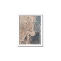 Picture of Unknown Seated Woman I _GroupedProduct_Rectangle_Portrait_Framed_Matted_