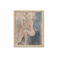 Picture of Unknown Seated Woman I _GroupedProduct_Rectangle_Portrait_Framed_Matted_