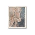Picture of Unknown Seated Woman I _GroupedProduct_Rectangle_Portrait_Framed_Matted_
