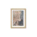 Picture of Unknown Seated Woman I _GroupedProduct_Rectangle_Portrait_Framed_Matted_