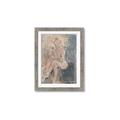 Picture of Unknown Seated Woman I _GroupedProduct_Rectangle_Portrait_Framed_Matted_