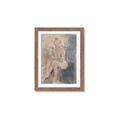 Picture of Unknown Seated Woman I _GroupedProduct_Rectangle_Portrait_Framed_Matted_