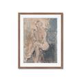 Picture of Unknown Seated Woman I _GroupedProduct_Rectangle_Portrait_Framed_Matted_