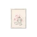 Picture of Paris Perfume and Roses _GroupedProduct_Rectangle_Portrait_Framed_Matted_