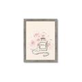 Picture of Paris Perfume and Roses _GroupedProduct_Rectangle_Portrait_Framed_Matted_