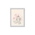 Picture of Paris Perfume and Roses _GroupedProduct_Rectangle_Portrait_Framed_Matted_