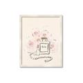 Picture of Paris Perfume and Roses _GroupedProduct_Rectangle_Portrait_Framed_Matted_