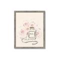 Picture of Paris Perfume and Roses _GroupedProduct_Rectangle_Portrait_Framed_Matted_