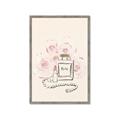 Picture of Paris Perfume and Roses _GroupedProduct_Rectangle_Portrait_Framed_Matted_