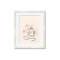 Picture of Paris Perfume and Roses _GroupedProduct_Rectangle_Portrait_Framed_Matted_