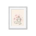 Picture of Paris Perfume and Roses _GroupedProduct_Rectangle_Portrait_Framed_Matted_
