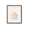Picture of Paris Perfume and Roses _GroupedProduct_Rectangle_Portrait_Framed_Matted_