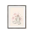 Picture of Paris Perfume and Roses _GroupedProduct_Rectangle_Portrait_Framed_Matted_