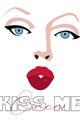 Picture of Kiss Me _GroupedProduct_Rectangle_Portrait_Unframed_Print_Only_