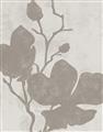 Picture of Floral  Shapes in Beaver Brown I _GroupedProduct_Rectangle_Portrait_Unframed_Print_Only_