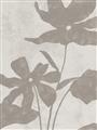 Picture of Floral  Shapes in Beaver Brown III _GroupedProduct_Rectangle_Portrait_Unframed_Print_Only_