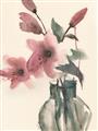 Picture of Pink Lily I _GroupedProduct_Rectangle_Portrait_Unframed_Print_Only_