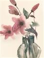 Picture of Pink Lily I _GroupedProduct_Rectangle_Portrait_Unframed_Print_Only_