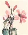 Picture of Pink Lily II _GroupedProduct_Rectangle_Portrait_Unframed_Print_Only_