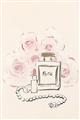 Picture of Paris Perfume and Roses _GroupedProduct_Rectangle_Portrait_Unframed_Print_Only_