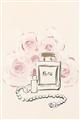 Picture of Paris Perfume and Roses _GroupedProduct_Rectangle_Portrait_Unframed_Print_Only_