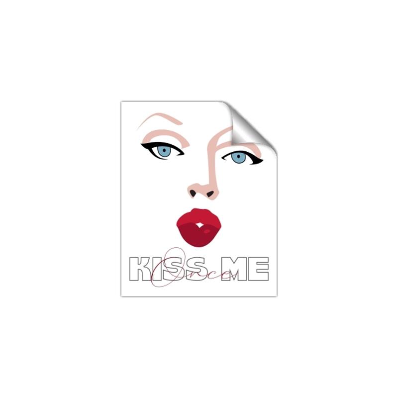 Picture of Kiss Me _GroupedProduct_Rectangle_Portrait_Unframed_Print_Only_
