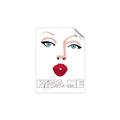 Picture of Kiss Me _GroupedProduct_Rectangle_Portrait_Unframed_Print_Only_