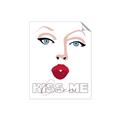 Picture of Kiss Me _GroupedProduct_Rectangle_Portrait_Unframed_Print_Only_