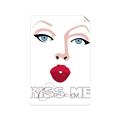 Picture of Kiss Me _GroupedProduct_Rectangle_Portrait_Unframed_Print_Only_