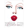 Picture of Kiss Me _GroupedProduct_Rectangle_Portrait_Unframed_Print_Only_