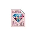 Picture of Diamond Eyes _GroupedProduct_Rectangle_Portrait_Unframed_Print_Only_