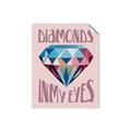 Picture of Diamond Eyes _GroupedProduct_Rectangle_Portrait_Unframed_Print_Only_