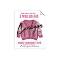 Picture of Vasilisa's Pink Cardigan _GroupedProduct_Rectangle_Portrait_Unframed_Print_Only_
