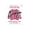 Picture of Vasilisa's Pink Cardigan _GroupedProduct_Rectangle_Portrait_Unframed_Print_Only_