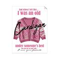 Picture of Vasilisa's Pink Cardigan _GroupedProduct_Rectangle_Portrait_Unframed_Print_Only_