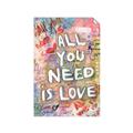 Picture of Love Graffiti I _GroupedProduct_Rectangle_Portrait_Unframed_Print_Only_