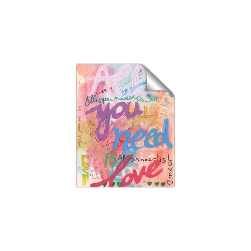 Picture of Love Graffiti II _GroupedProduct_Rectangle_Portrait_Unframed_Print_Only_