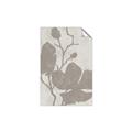 Picture of Floral  Shapes in Beaver Brown I _GroupedProduct_Rectangle_Portrait_Unframed_Print_Only_