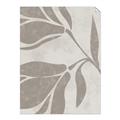 Picture of Floral  Shapes in Beaver Brown II _GroupedProduct_Rectangle_Portrait_Unframed_Print_Only_