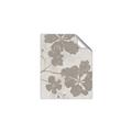 Picture of Floral  Shapes in Beaver Brown IV _GroupedProduct_Rectangle_Portrait_Unframed_Print_Only_